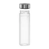 Geriamasis butelis Xavax 00181598 – 450 ml borosilikatinis stiklas su silikoniniu gaubtu, mėlynas permatomas
