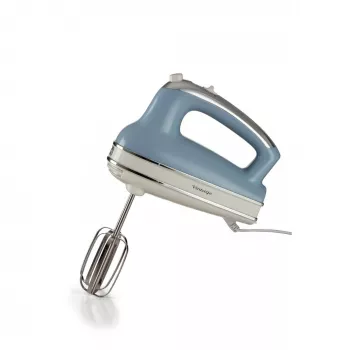 Ariete 1548 Mixer Vintage, 450 W, 5 greičių, Turbo funkcija, 2 plaktuvai, Šviesiai mėlyna