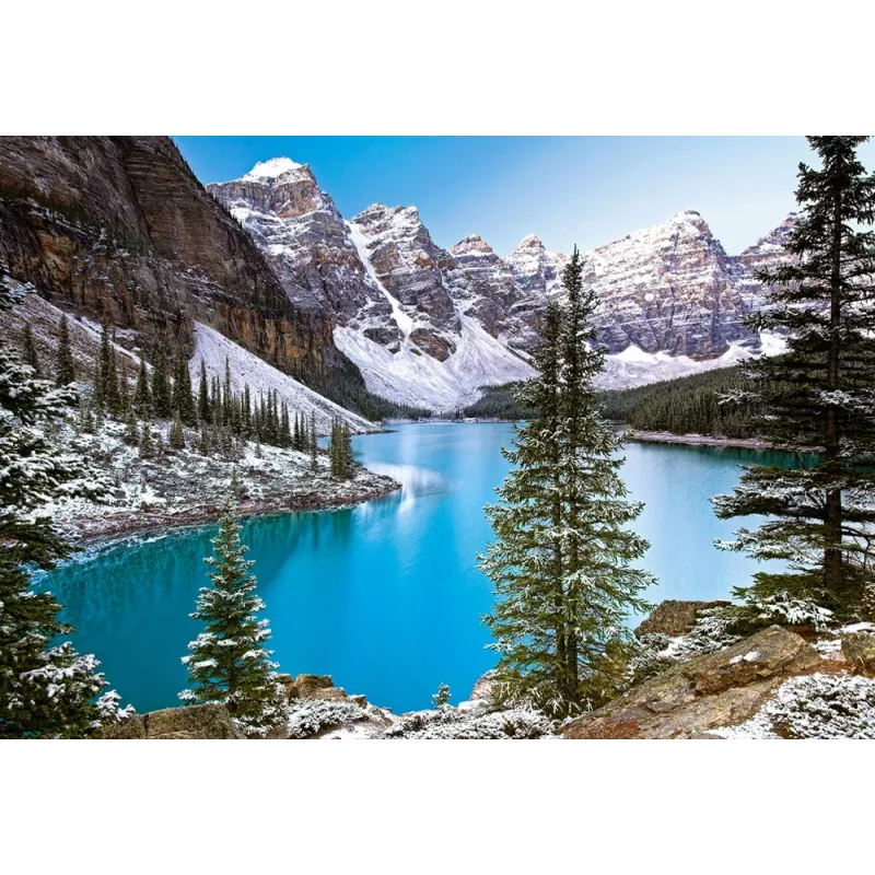 Dėlionė Castorland The Jewel of the Rockies, Kanada – 1000 dalių, peizažas, 680 mm plotis