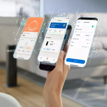 Elektrinis ventiliatorinis šildytuvas Philips 5000 serijos Smart Tower keraminis šildytuvas