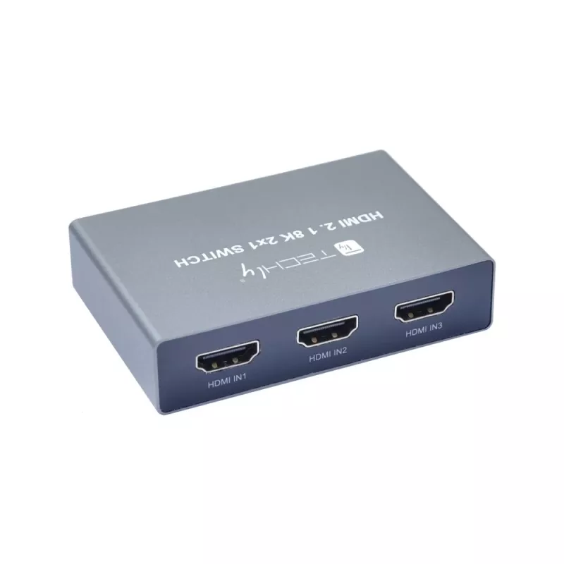 HDMI jungiklis Techly IDATA HDMI-2138KT 3 į 1 60 Hz 2 m