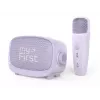Nešiojamas vaikiškas garsiakalbis MYFIRST myFirst Voice 2 violetinis