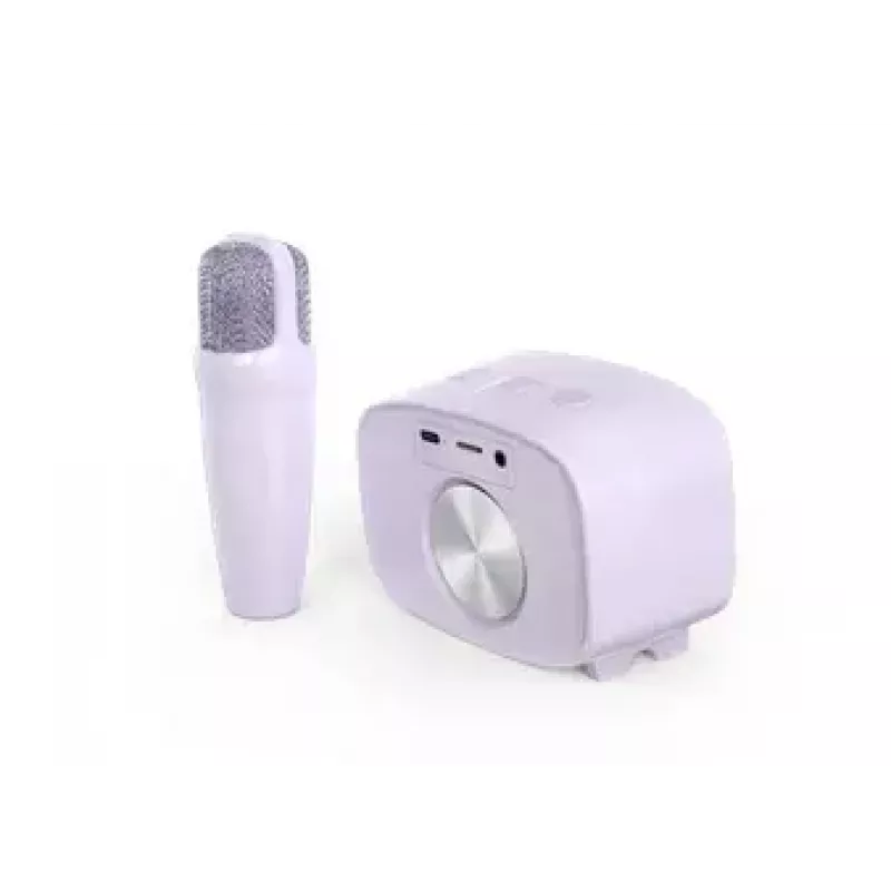 Nešiojamas vaikiškas garsiakalbis MYFIRST myFirst Voice 2 violetinis