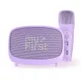 Nešiojamas vaikiškas garsiakalbis MYFIRST myFirst Voice 2 violetinis