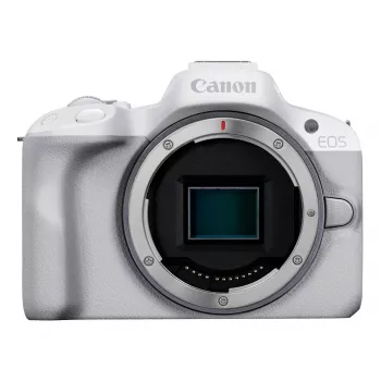 Veidrodinė kamera Canon EOS R50 White 24,2 MP 4K Ultra HD