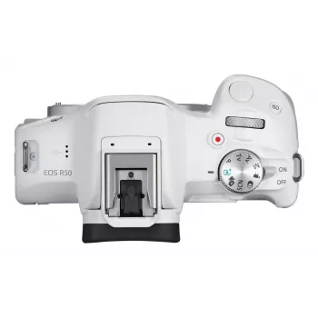 Veidrodinė kamera Canon EOS R50 White 24,2 MP 4K Ultra HD