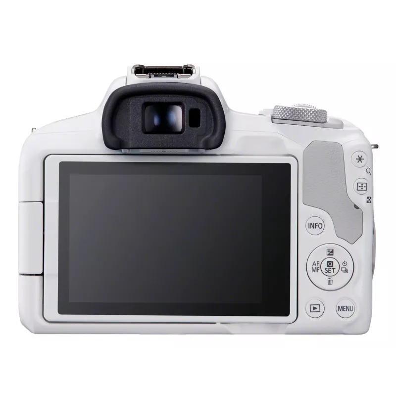 Veidrodinė kamera Canon EOS R50 White 24,2 MP 4K Ultra HD