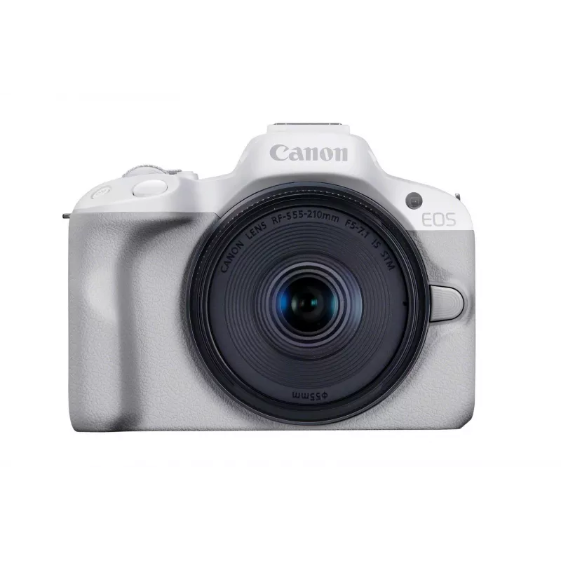 Veidrodinė kamera Canon EOS R50 White 24,2 MP 4K Ultra HD