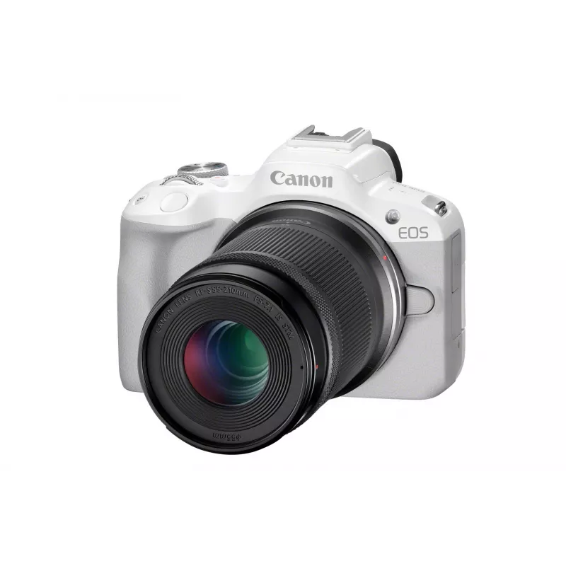 Veidrodinė kamera Canon EOS R50 White 24,2 MP 4K Ultra HD