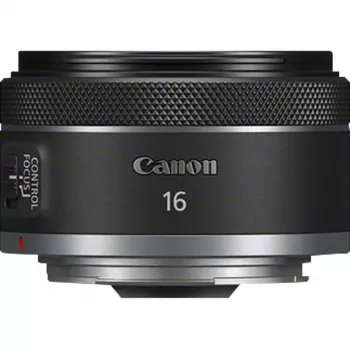 Canon RF 16 mm f/2,8 STM itin plataus kampo objektyvas juodas