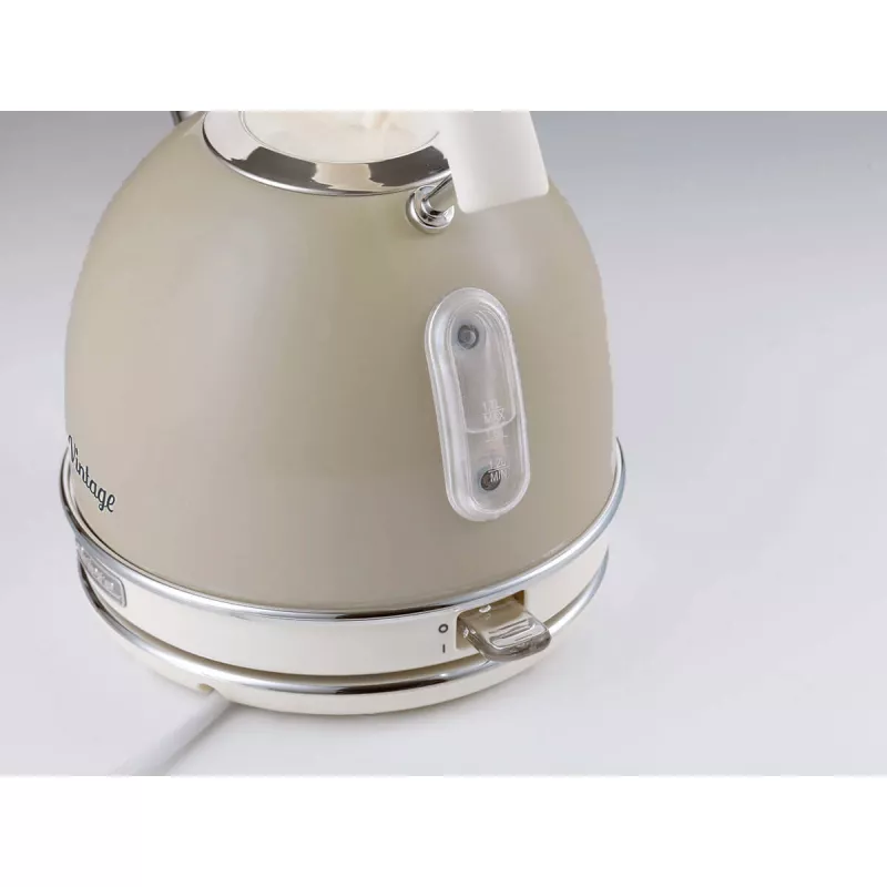 Ariete 2877 Virdulys Vintage, 1,7 L, Belaidis, Smėlio spalvos