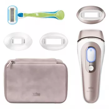 Braun Silk-Expert Pro IPL PL7253 Intensyvi impulsinė šviesa (IPL) Rožinis auksas, Balta