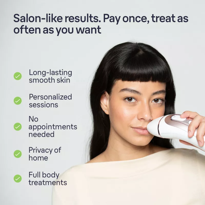 Braun Silk-Expert Pro IPL PL7253 Intensyvi impulsinė šviesa (IPL) Rožinis auksas, Balta