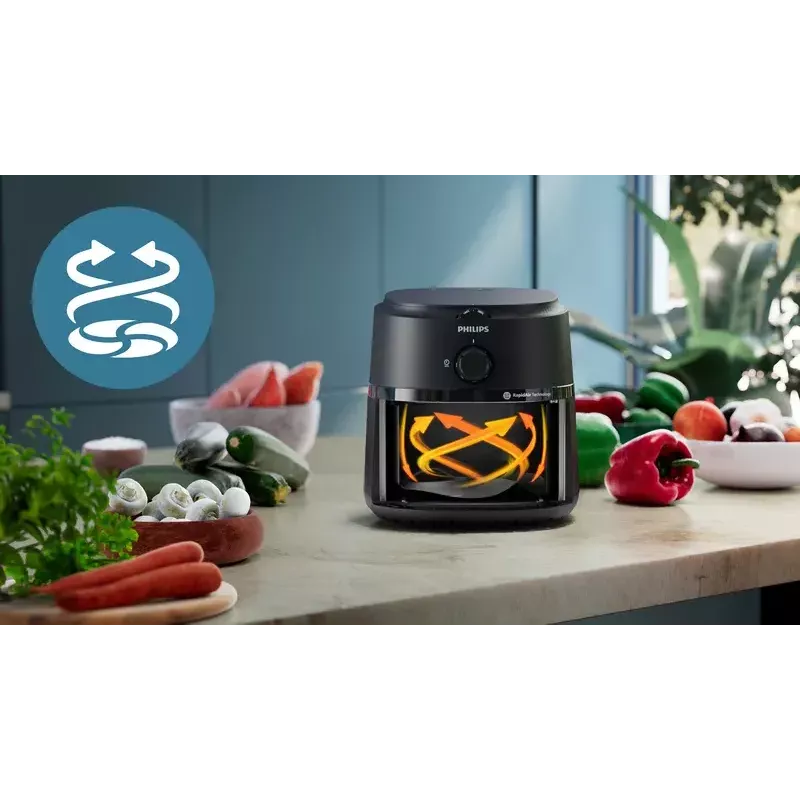Karšto oro gruzdintuvė Philips 1000 serija NA130/00 6,2 L 1700 W