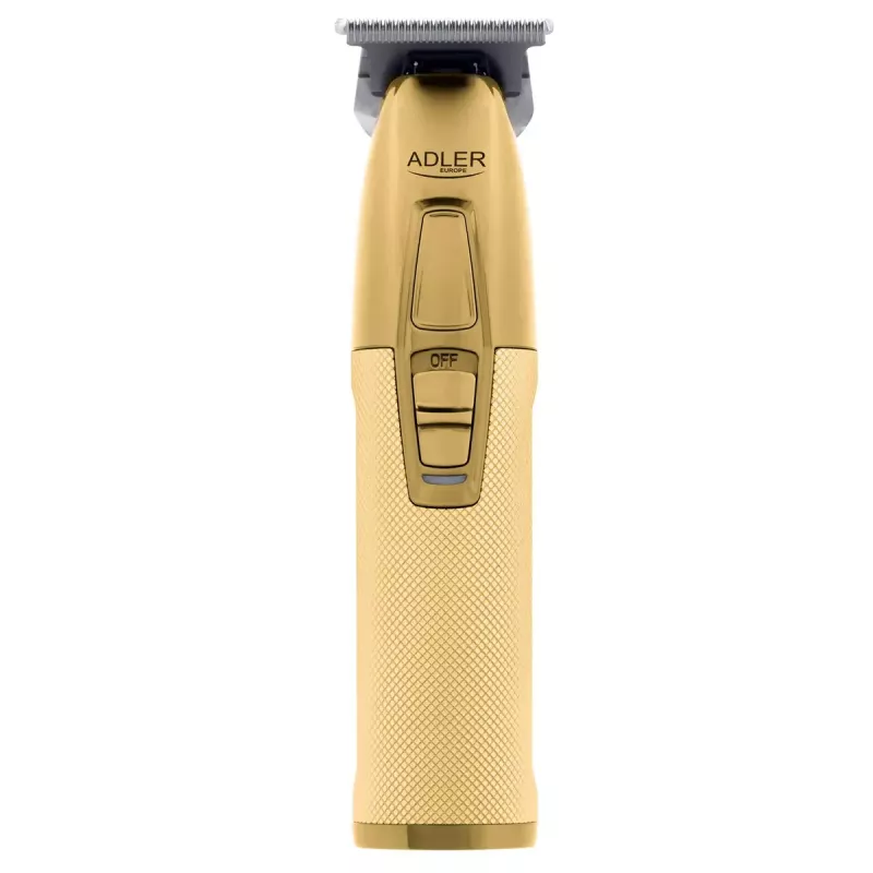 Barzdos kirpimo mašinėlė Adler AD 2836G baterija 0.9 6 mm auksinė
