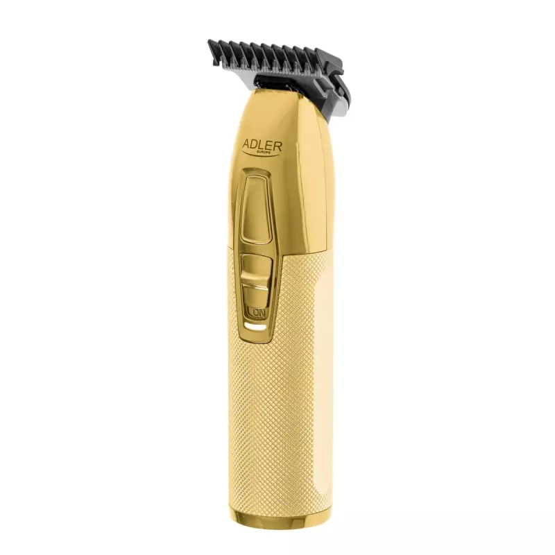 Barzdos kirpimo mašinėlė Adler AD 2836G baterija 0.9 6 mm auksinė