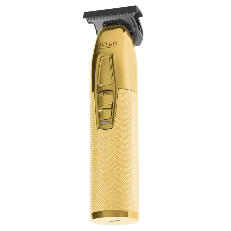 Barzdos kirpimo mašinėlė Adler AD 2836G baterija 0.9 6 mm auksinė