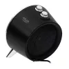 Keraminis elektrinis šildytuvas Adler AD 7742 — 1500/750 W, ant grindų, 220–240 V, juodas/sidabrinis