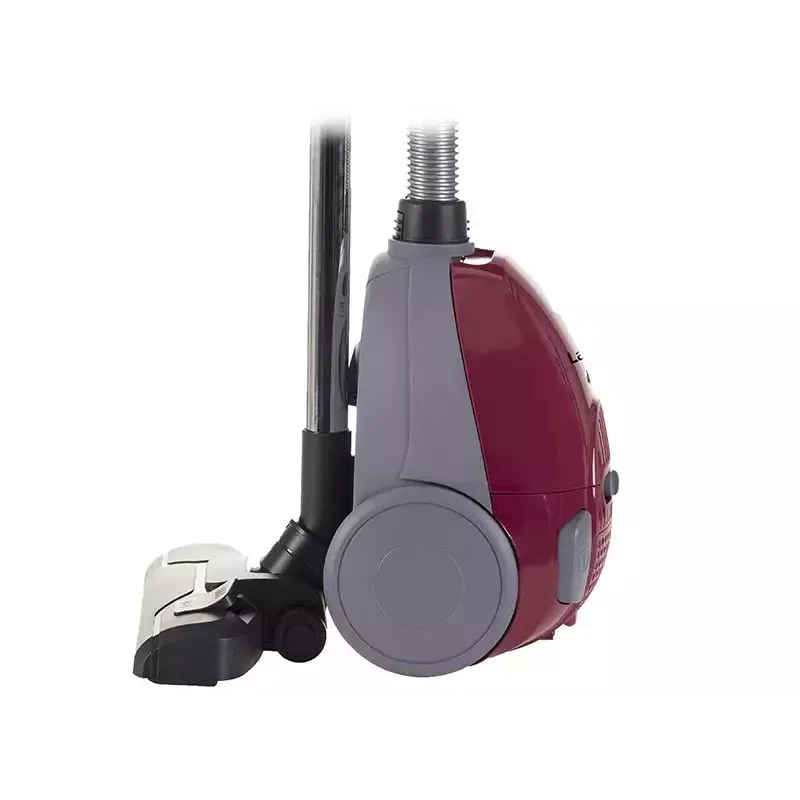Sausasis dulkių siurblys LAFE 46412, 800 W, teleskopinis vamzdis, 6 m veikimo spindulys, bordo