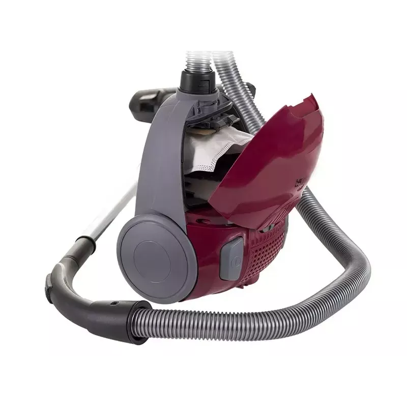 Sausasis dulkių siurblys LAFE 46412, 800 W, teleskopinis vamzdis, 6 m veikimo spindulys, bordo