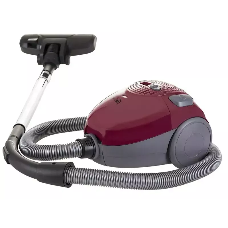 Sausasis dulkių siurblys LAFE 46412, 800 W, teleskopinis vamzdis, 6 m veikimo spindulys, bordo