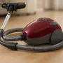 Sausasis dulkių siurblys LAFE 46412, 800 W, teleskopinis vamzdis, 6 m veikimo spindulys, bordo