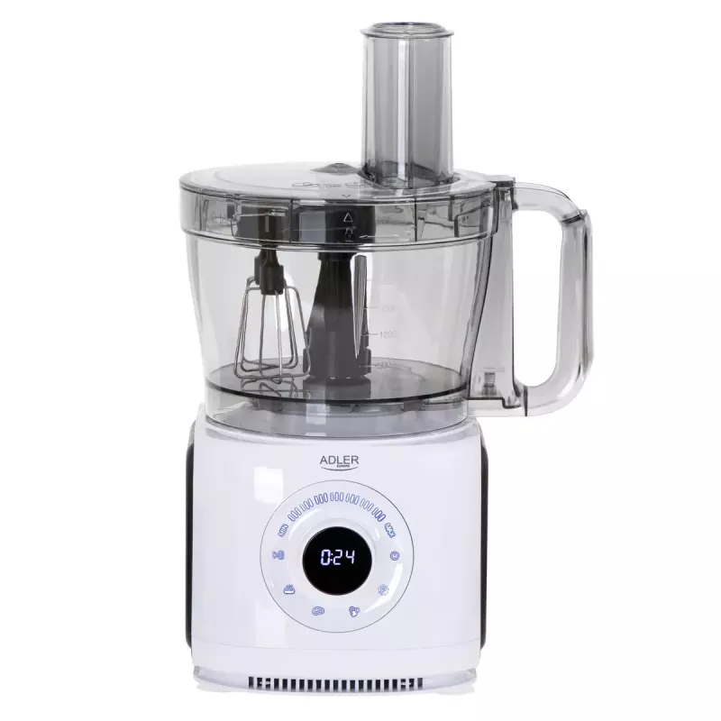 Adler AD 4224 virtuvinis robotas, 1000 W, 2 l talpa, 7 greičiai, baltas