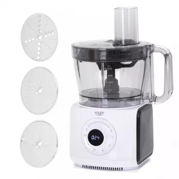 Virtuvinis kombainas Adler AD 4224 1000 W 3,5 L juodas baltas