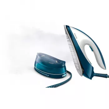 Philips GC7844/20 garų lyginimo stotis 2400 W 1,5 L SteamGlide padas akvamarino ir baltos spalvos