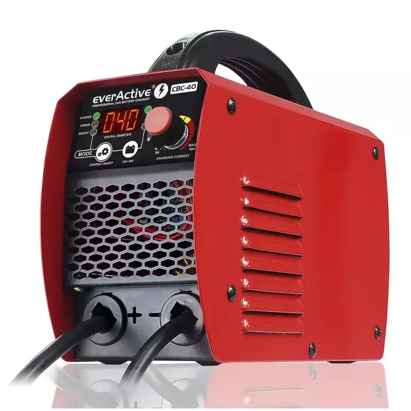 Automobilinis įkroviklis everActive CBC40 12V/24V, tinkamas 12V ir 24V sistemoms