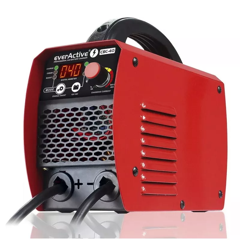 Automobilinis įkroviklis everActive CBC40 12V/24V, tinkamas 12V ir 24V sistemoms