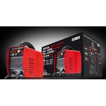 Automobilinis įkroviklis everActive CBC40 12V/24V, tinkamas 12V ir 24V sistemoms