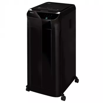 Dokumentų smulkintuvas Fellowes AutoMax 600M, mikro pjūvis, 23 cm, 60 dB, juodas