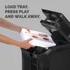 Dokumentų smulkintuvas Fellowes AutoMax 600M, mikro pjūvis, 23 cm, 60 dB, juodas