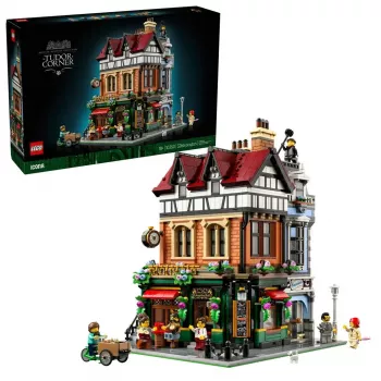 LEGO Icons statybinis rinkinys 10350 Tudor kampinis namas