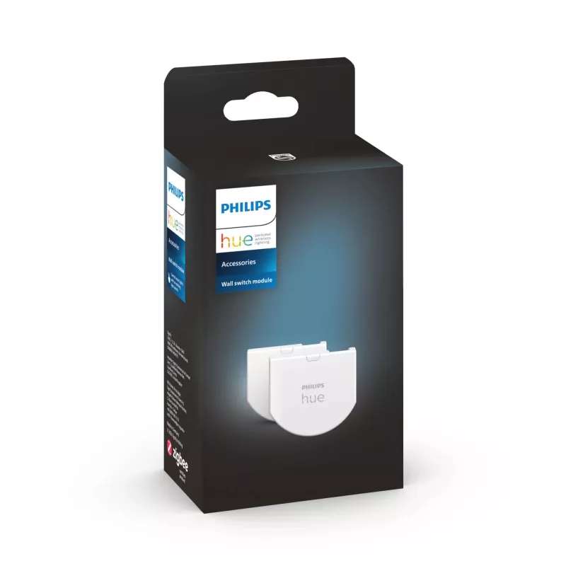 Philips Hue sieninio jungiklio modulis 2 vnt., belaidis, baltas, IP20, plastikas