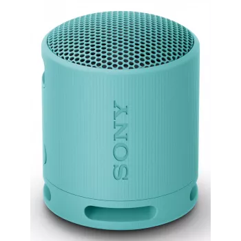 Sony SRS-XB100 - Belaidė Bluetooth garsiakalbė, atspari IP67, 16 val. baterija, mėlyna
