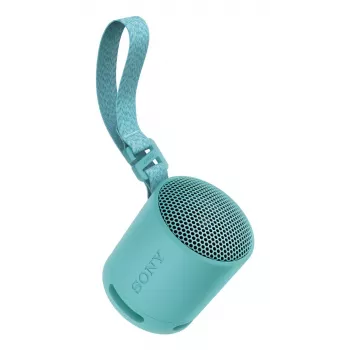 Sony SRS-XB100 - Belaidė Bluetooth garsiakalbė, atspari IP67, 16 val. baterija, mėlyna