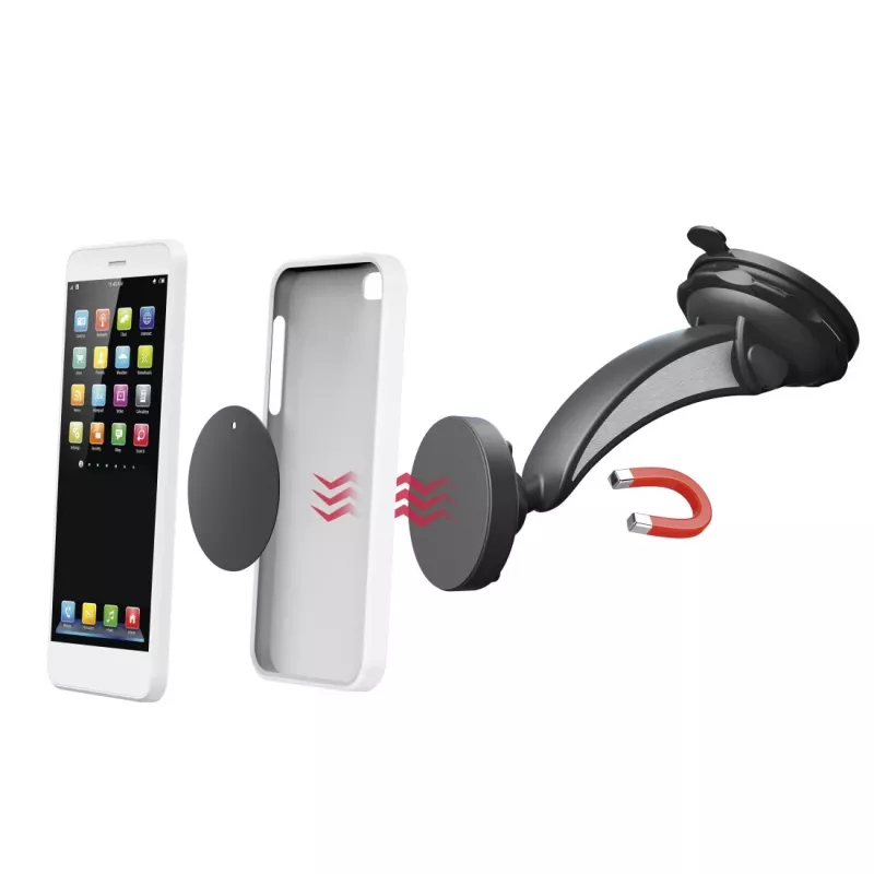 Pasyvus laikiklis Hama Magnet 00201512 Juodas Mobiliesiems telefonams/Išmaniesiems telefonams