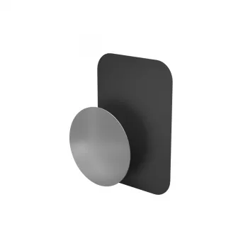 Laikiklio plokštelė Hama 00201501 metalinė juoda sidabrinė 2 vnt.