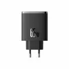 Greitasis įkroviklis Baseus Cube Pro 65W — 3 prievadai (2×USB-C, 1×USB-A), 110–240V, AC patalpų, universali suderinamumas, juoda, 0,154 kg