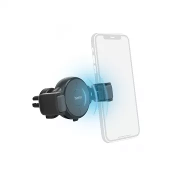 Hama FC10 Flex-Set Smartphone laikiklis ir belaidis greitasis automobilinis įkroviklis su cigarečių degiklio jungtimi, antracitinė spalva