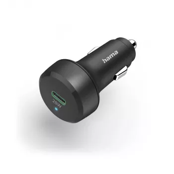 Automobilinis įkroviklis Hama 00201638 25 W USB Type-C Power Delivery Quick Charge 2.0/3.0 juodas