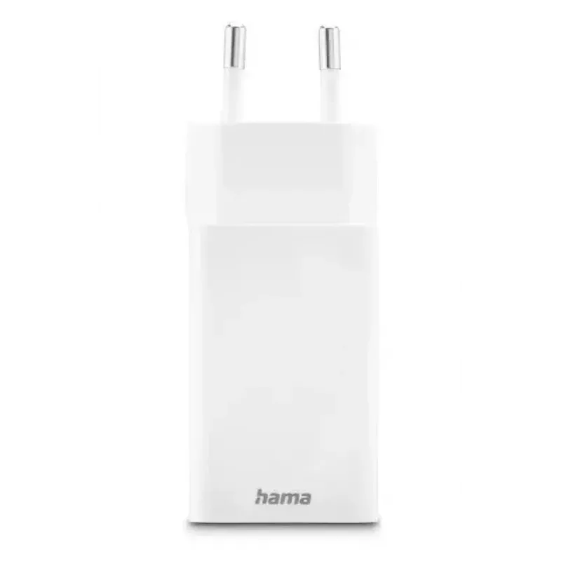 Hama 00201993 45 W greitasis sieninis įkroviklis su USB-C ir USB-A, balta