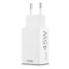 Hama 00201993 45 W greitasis sieninis įkroviklis su USB-C ir USB-A, balta