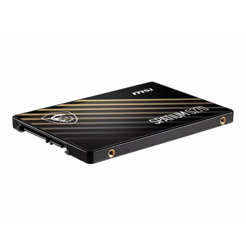 2,5 colio SATA III SSD MSI SPATIUM S270 240GB – 3D NAND, 6 Gbit/s, 400 MB/s