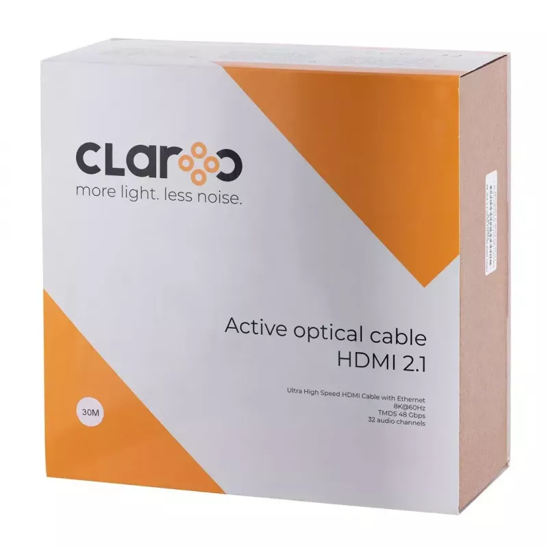 HDMI kabelis claroc FEN-HDMI-21-30M — 30 m, HDMI 2.1, 8K 120Hz