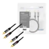 Audio kabelis LogiLink CA1206 3m 2xRCA juodas