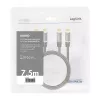 Garso kabelis LogiLink CA1208 7,5 m 2 x RCA juodas