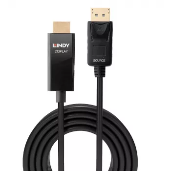 Lindy 2 m aktyvus DisplayPort į HDMI laidas su HDR